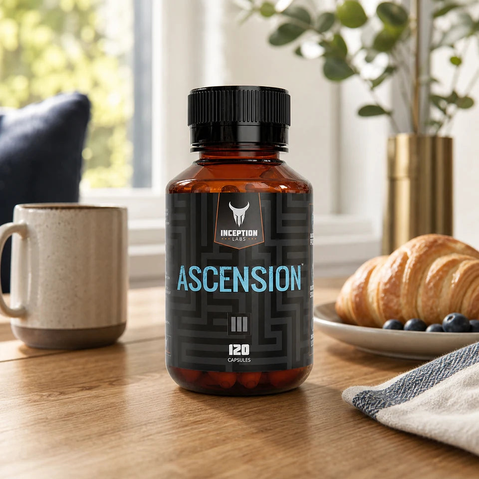 Inception Labs Ascension on a breakfast table
