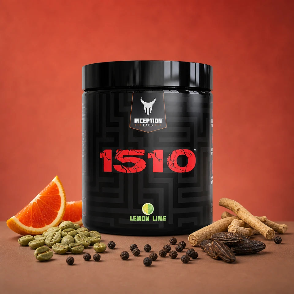 Inception Labs 1510 Fat Incinerator with orange and botanicals